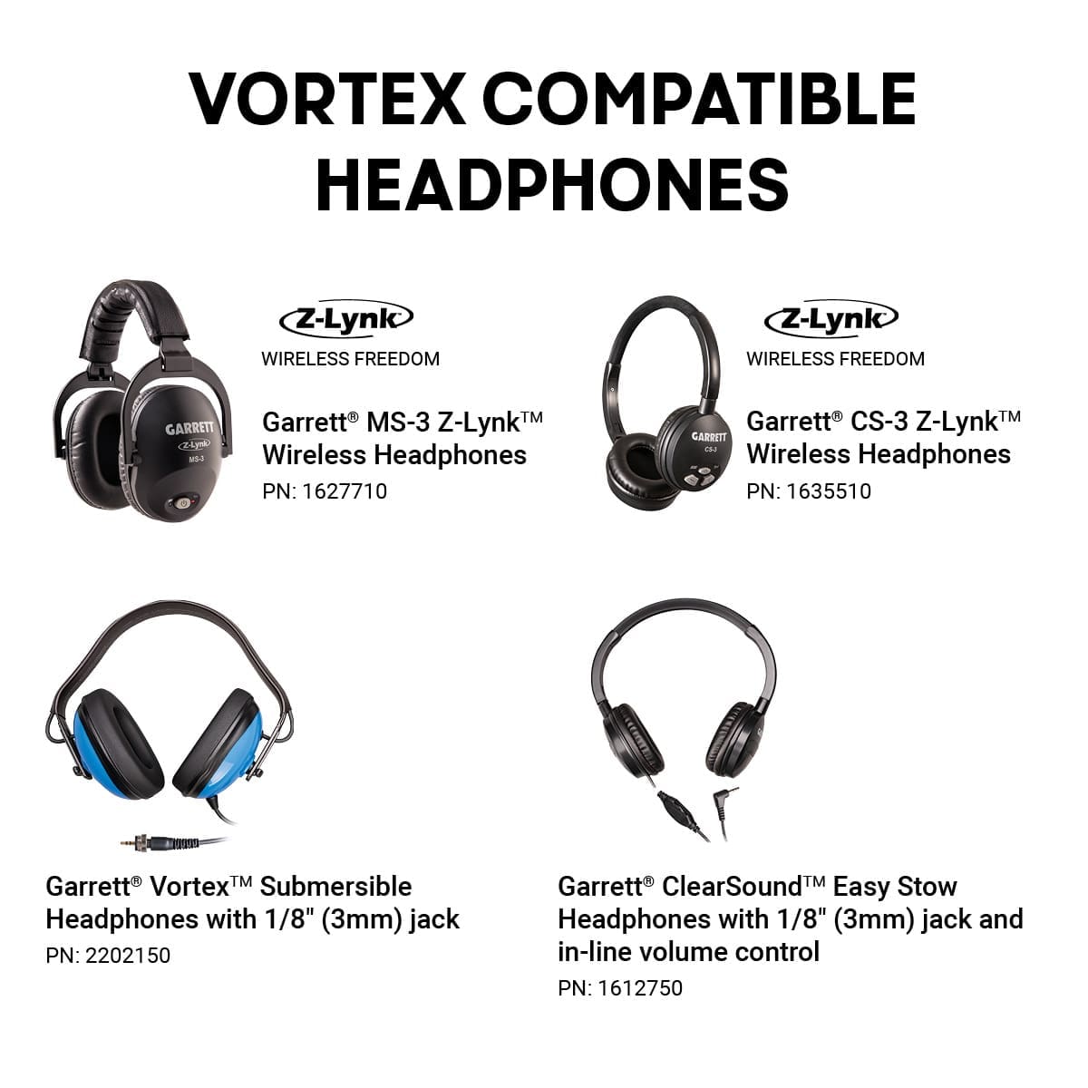 Gaziantep Garrett Vortex VX9 Dedektör - Z-Lynk uyumu, hedef sesinin gecikmesiz ve daha kontrollü takip edilmesini sağlar.