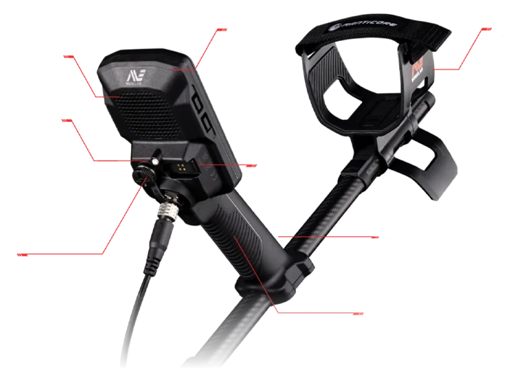 Gaziantep Minelab Manticore - Kontrol paneli